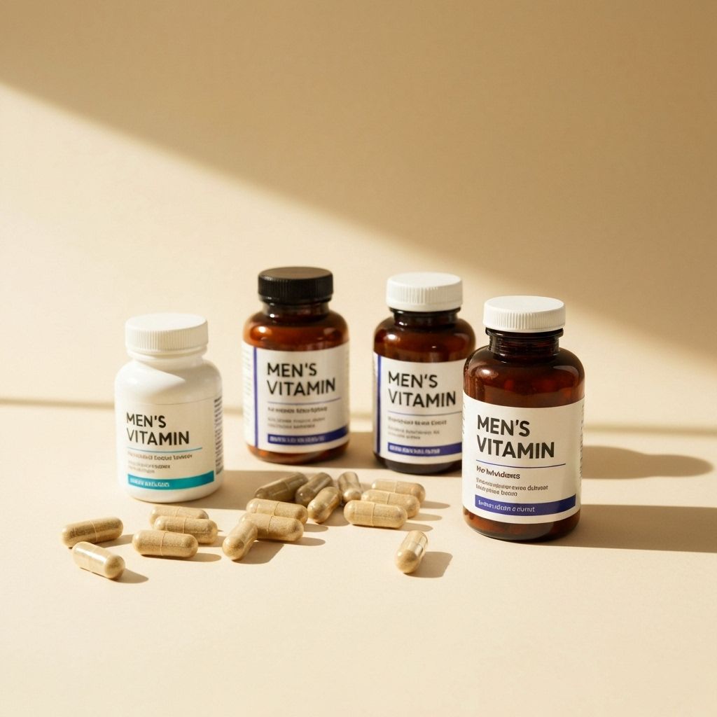 Men's supplements collection