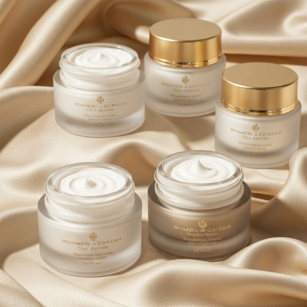 Women's face creams